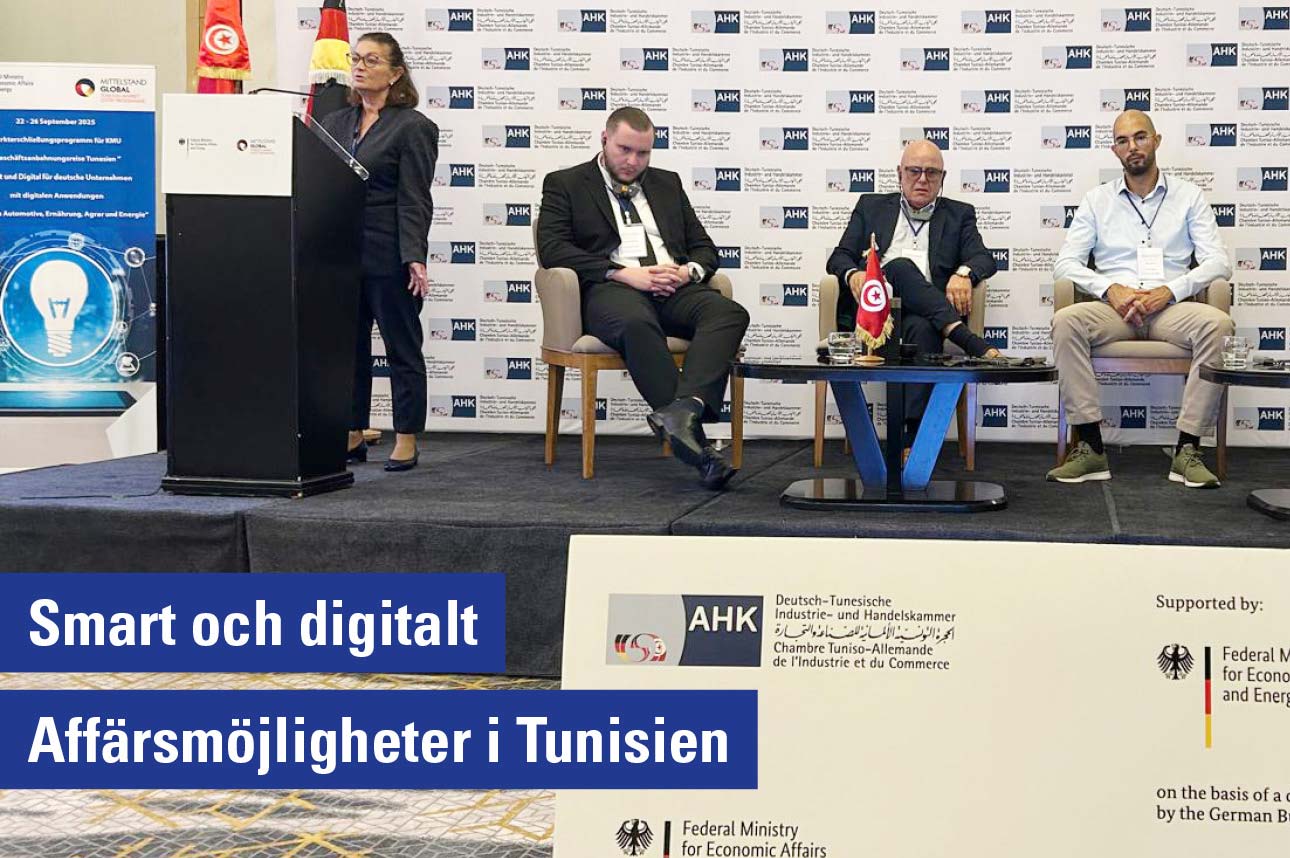 Smart och digitalt – affärsmöjligheter i Tunisien